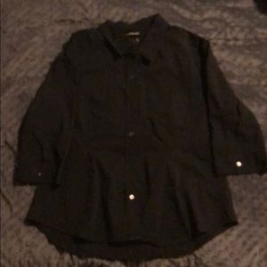 3/4 Sleeve Button Up